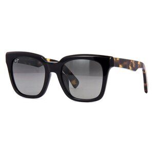 Maui Jim Sunglasses HELICONIA MJ739-02B Gloss Black Tortoise Neutral Gray